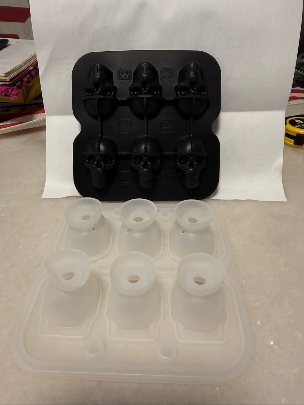 3D Skull ICE Cube Tray